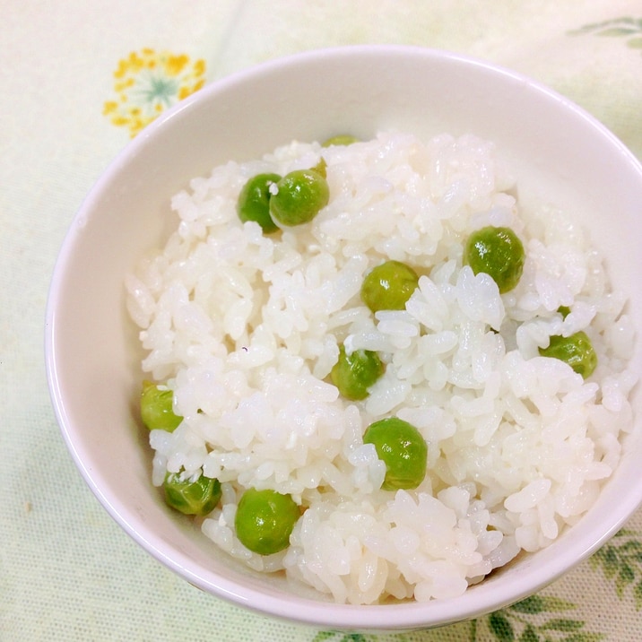 炊飯器で簡単 豆ご飯